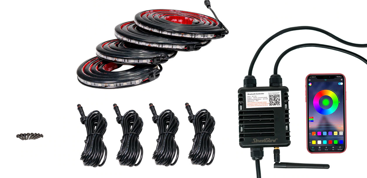 StreetGlow LED "Wild" Undercar Kits Quadratec